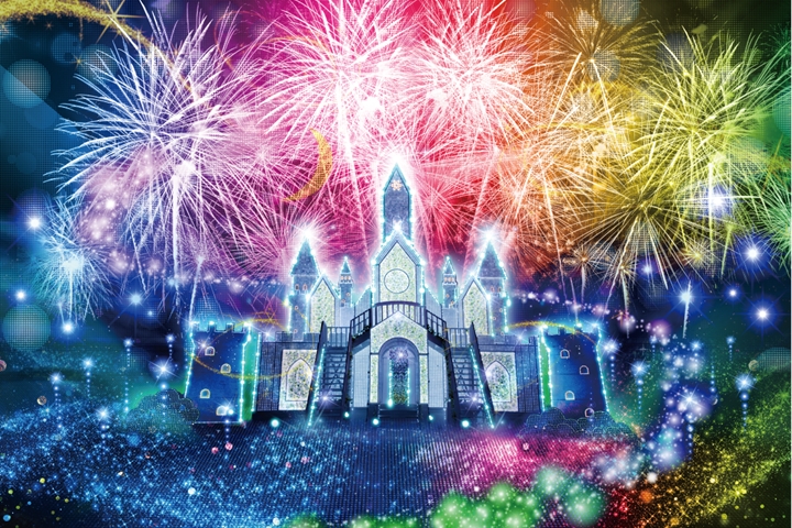 「足利花卉公園」的夜間點燈今年迎接20週年紀念。　圖：株式会社足利フラワーリゾート／來源