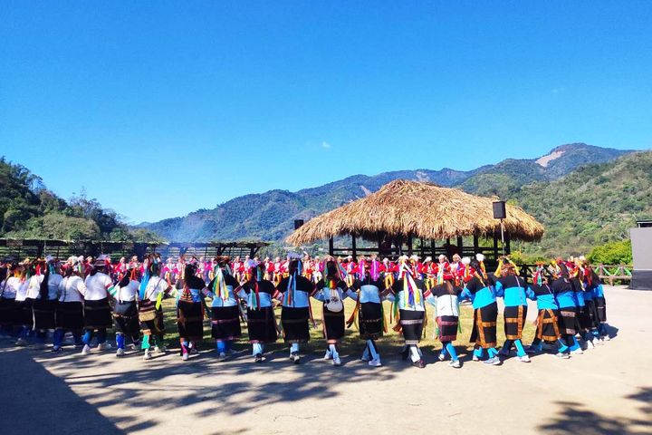 拉阿魯哇族美瓏部落聖貝祭於高雄桃源區展開。　圖：原住民族委員會／提供