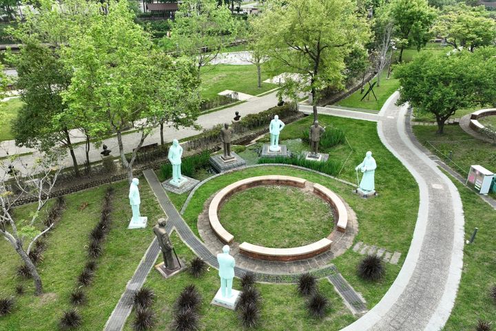 ▲慈湖紀念雕塑公園是桃園市重要觀光資源。　圖：桃園市政府風景區管理處／提供