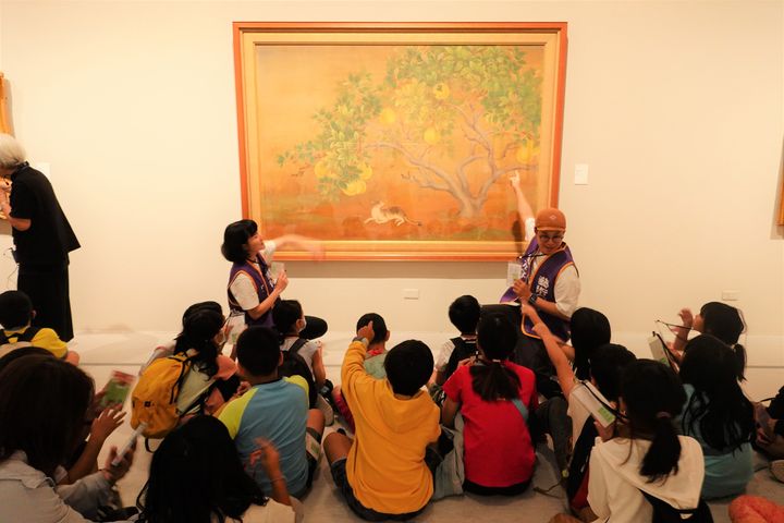 ▲2024年活動回顧「咱來展覽室看藝術」。　圖：國立臺灣美術館／提供