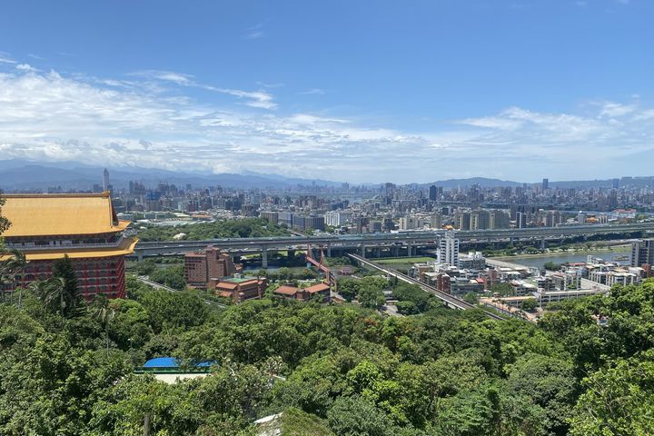 ▲大稻埕煙火觀賞點。　圖：臺北市政府工務局／提供