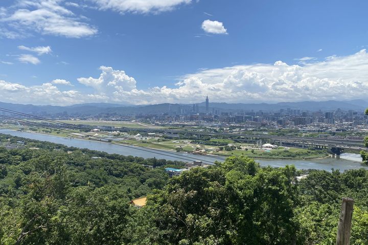 ▲可俯瞰基隆河和台北101大樓。　圖：臺北市政府工務局／提供