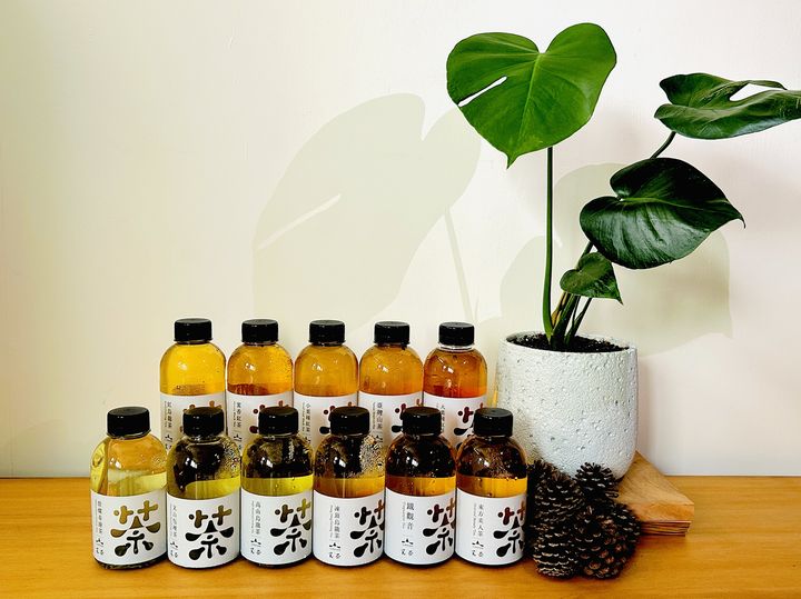 ▲八仙山國家森林遊樂區ｘ寬茶推聯名冷泡茶「山泉製茶・寬然一味」，共11款。　圖：林業保育署台中分署／提供