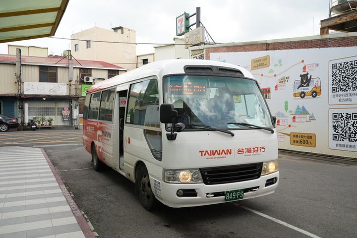 ▲台灣好行車輛。　圖：西拉雅國家風景區管理處／提供