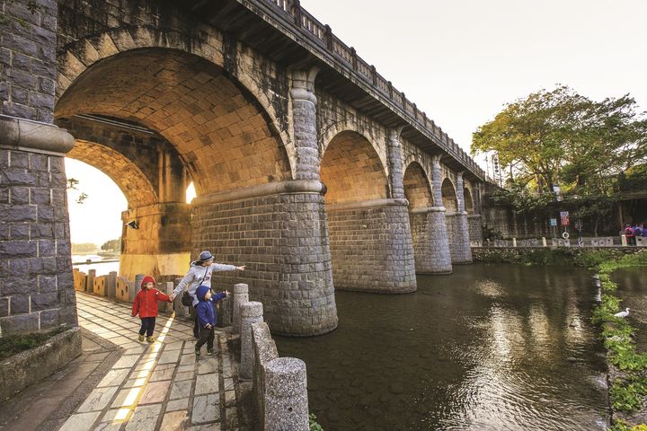 東安古橋。　圖：新竹縣政府交通旅遊處／提供