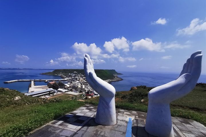 ▲虎井23.5北回歸線地標。　圖：澎湖國家風景區管理處／提供