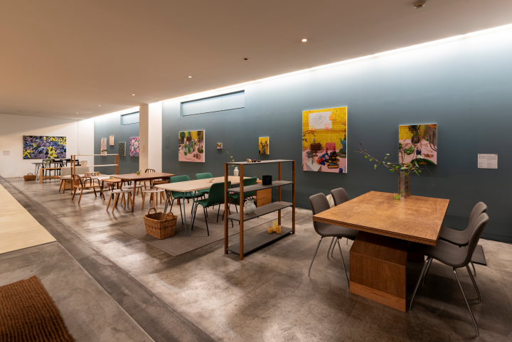 ▲2024年 Cafe Don Bai Sfera 之展示空間。　圖：岡はるか／攝