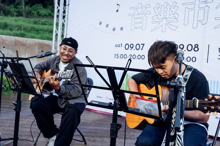 ▲演出嘉賓－黑色素樂團。　圖：西拉雅國家風景區管理處／提供