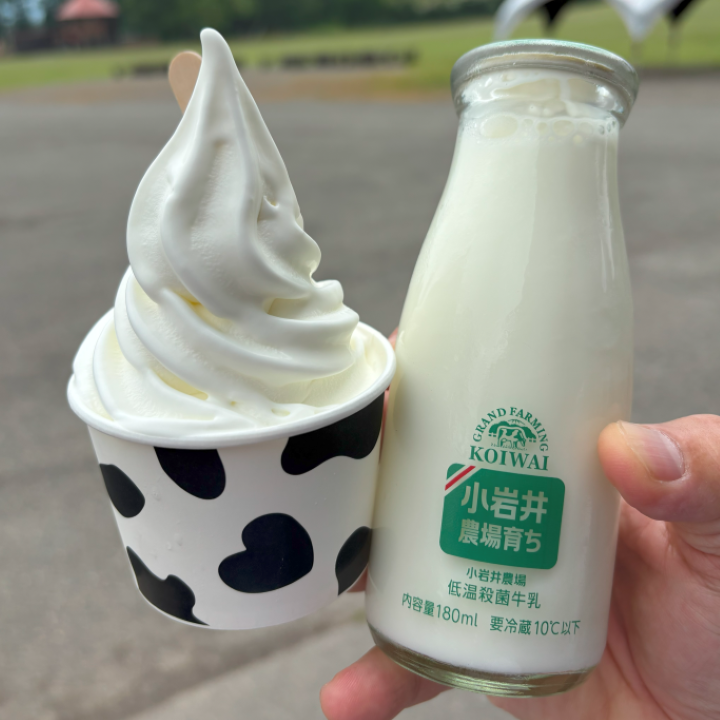 ▲小岩井農場自產乳製品。　圖：向日遊／提供