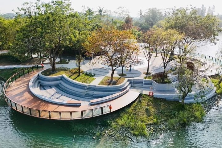 虎頭埤風光。　圖：台南市政府觀光旅遊局／提供